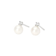 Mabina Orecchini con perle coltivate e diamanti lab-grown 563955